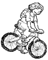 Patch #089: Woman on Bike 2